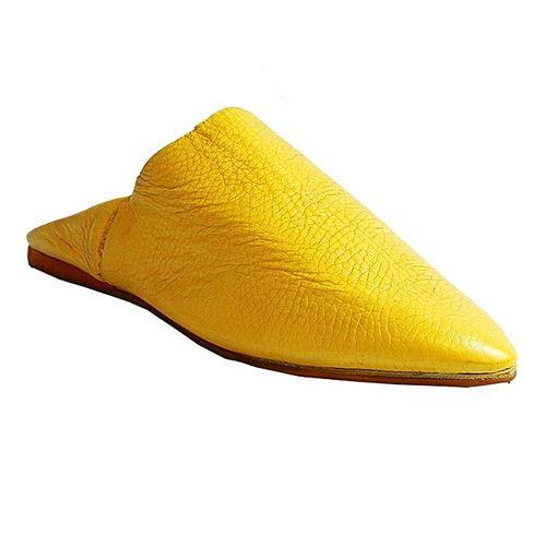 Ngaye Babouche Ngaye - 100% Cuir - Jaune