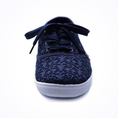 Basket Bleu Primark avec motif fleur pour femme -r venant de Londres