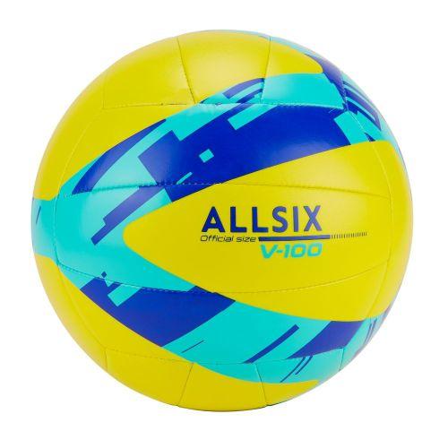 Allsix Ballon D'initiation Au Volley-ball V100 Jaune