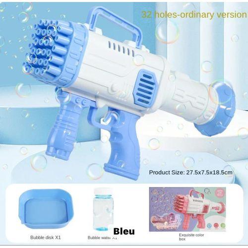 Machine à Bulles Automatique Camo Rocket Booms enfants Jouet Led Bazookas Pistolet à Bulles