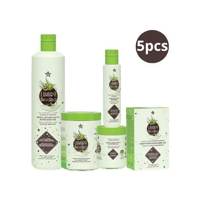 Luxury Gamme Luxuryy AVOCADO- hydratant et unifiant - 5pcs