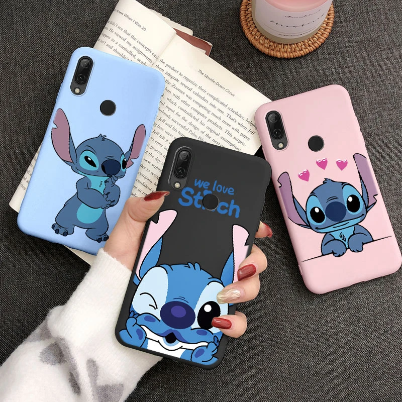Étui de point classique pour Huawei P Smart 2019 housse de téléphone dessin animé fille cadeau souple TPU Capa Coque Funda pour Huawei P Smart 2019 mignon
