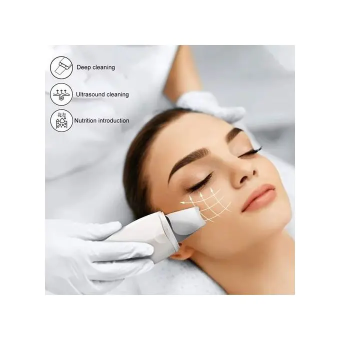 Nettoyeur de visage ultrasonique nettoyage en profondeur nettoyage des pores suppression des points noirs