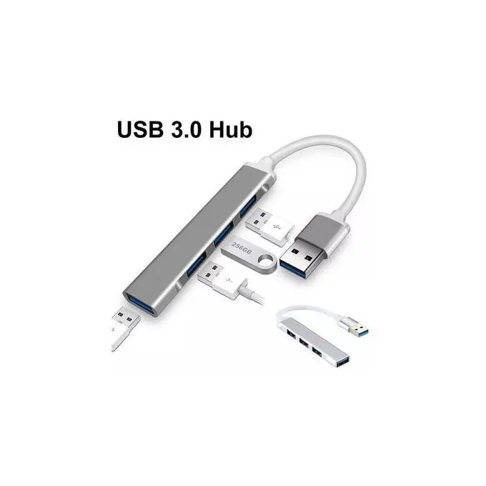 Hub Usb 3.0 4 Ports - Noir