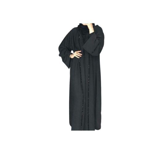 Robe Abaya Femme Noir + Voile