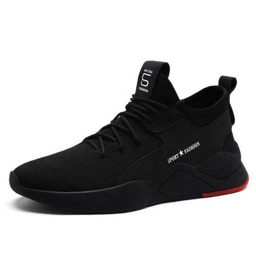 Sneakers Homme Mode Respirant Sport Fashion - Noir