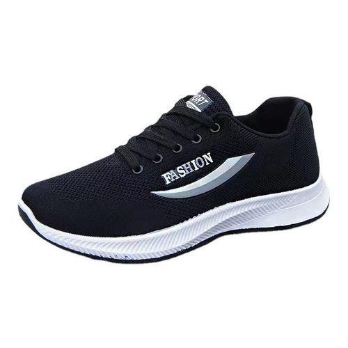 BLWOENS Fashion Lace Up Sneakers Men's Shoes-Black