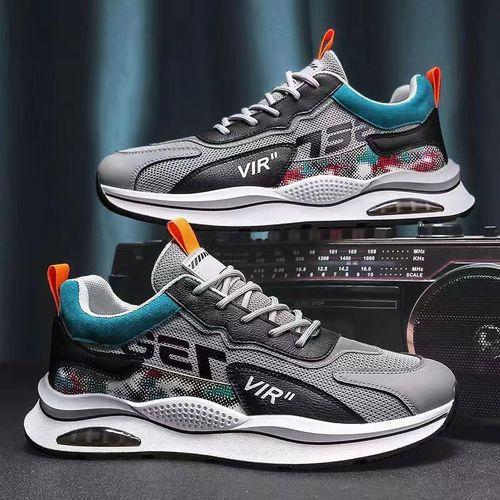 Baskets décontractées en maille respirante pour hommes, chaussures de course pour hommes