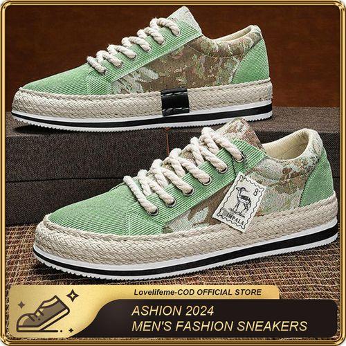 ASHION Chaussures De Planche Classiques De Mode Pour Hommes - Green