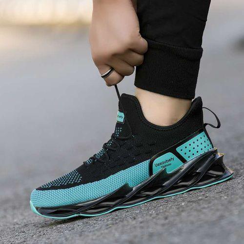 Baskets De Sport Pour Homme - Noir / Bleu