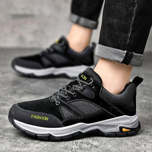Chaussures De Randonnée Homme Baskets Noir