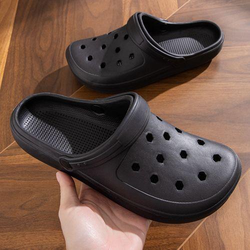 Slippers For Men Casual Shoe Sandal Outdoor Beach Wear Slides Black
