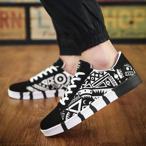 Baskets Décontractées pour Hommes Casual Spring Noir