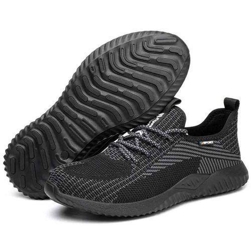 ABM Chaussure de Sécurité Légère et Respirante Noir - Gris