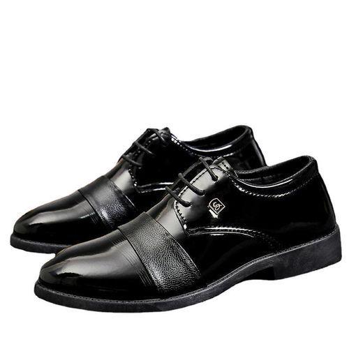 Men's Formal Leather Shoes - Black