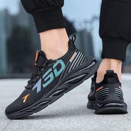 Chaussures De Homme Mesh Sneakers Noir