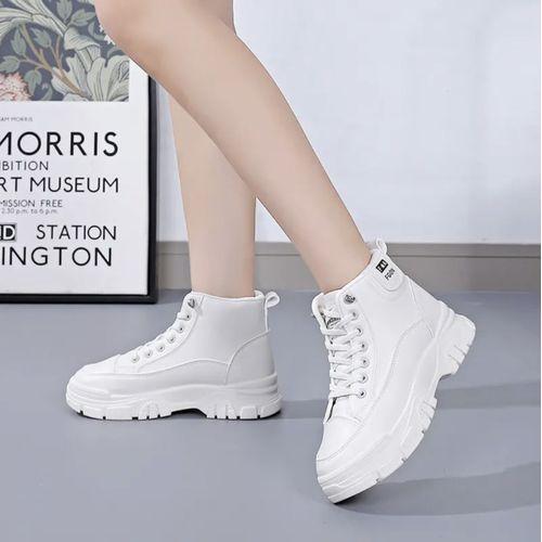 Best Chaussures Chaussures bottes à talon épais bottines en daim femmes
