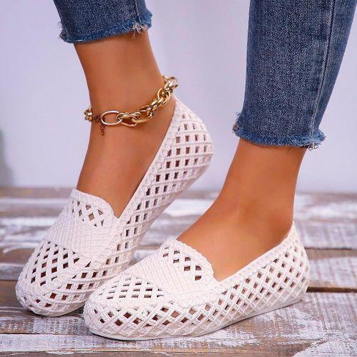 Moccasin en maille tressée venant de Londres