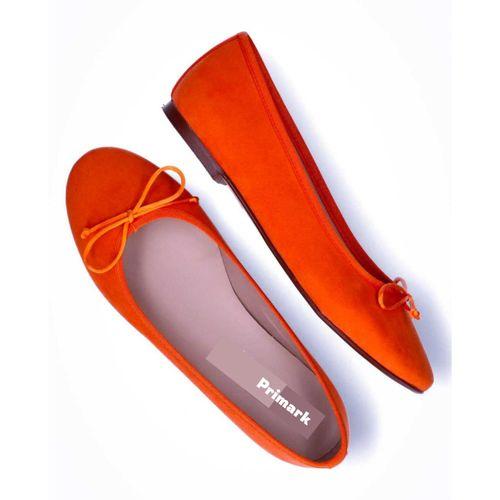 Ballerines Orange Primark venant de Londres