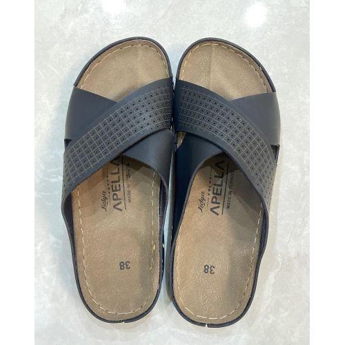 sandales orthopédique aux bretelles croisées noire