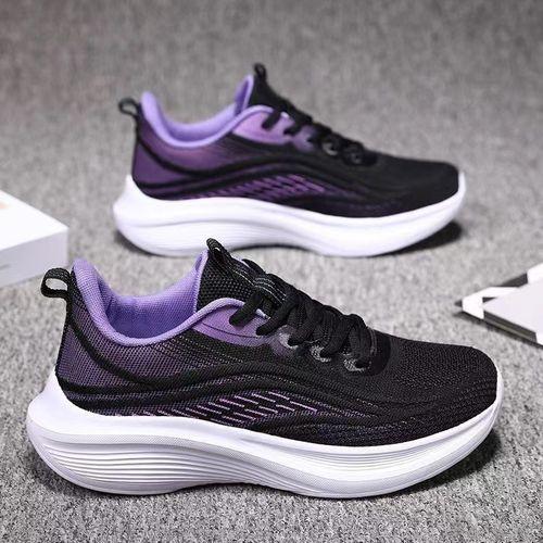 Baskets Femme En Mesh Respirant Noir