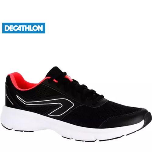 Kalenji CHAUSSURES DE RUNNING FEMME KALENJI RUN CUSHION NOIR CORAIL by decathlon