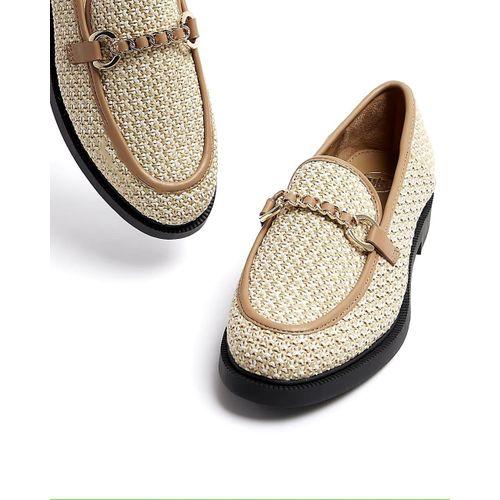 Mocassins plats à brides crème Venant de Londres