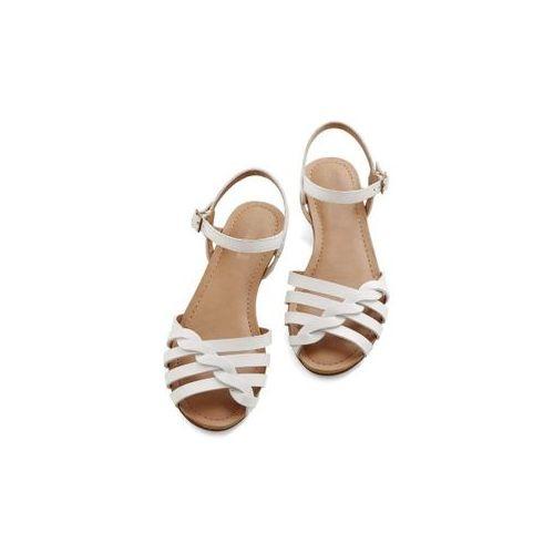 Sandale a brides blanche(fabrication locale)