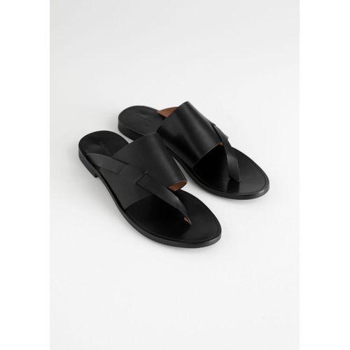 Sandale femme noire unique(FABRICATION LOCALE)