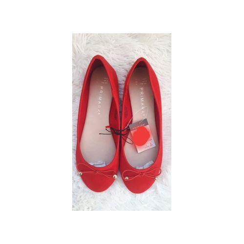 Primark Ballerine avec nœud Rouge