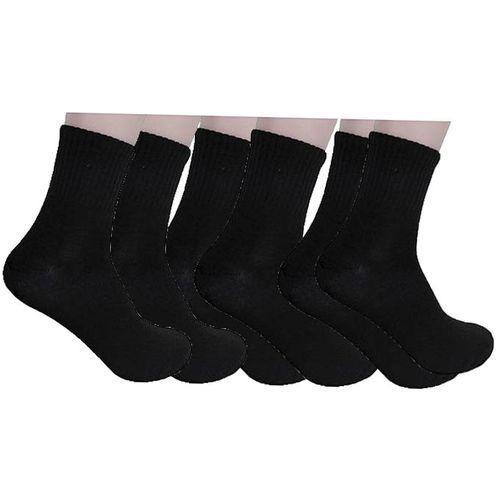 Pack de 3 Paires Chaussettes sport Noire- Coton
