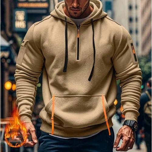 Pull à Capuche Pour Hommes Avec Plusieurs Poches