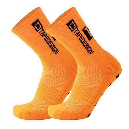Mode 1 Paire De Chaussettes De Football - Orange