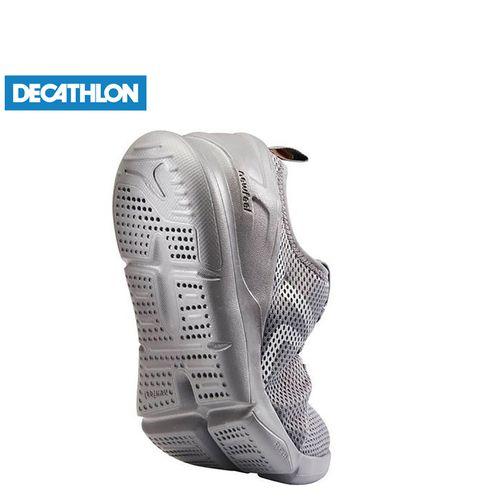 Newfeel Chaussures marche sportive femme PW 100 gris foncé by Decathlon