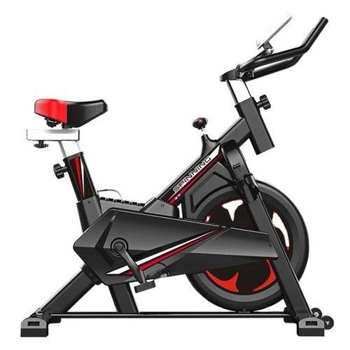 Vélo d'appartement spinning à courroie et résistant - jusqu'a 150kg