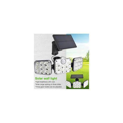 Lampe solaire extérieure Led - Détecteur de mouvement - 3 Lampes