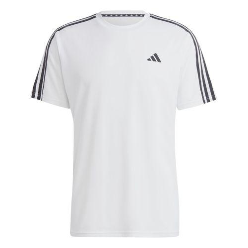 Adidas Train Essentials 3-Stripes Training T-Shirt T-Shirts Hommes - Blanc
