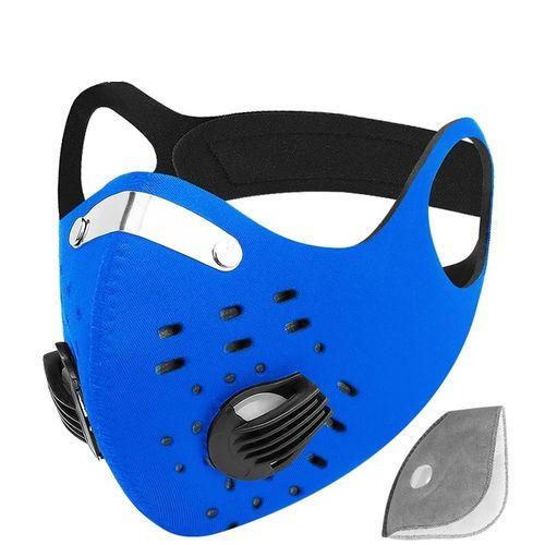 2Pcs Masque Cache Nez Réutilisable Noir FFP2 STHEK