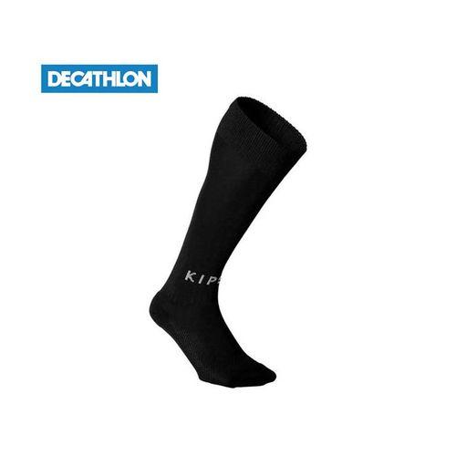 Kipsta Chaussettes de football adulte F100 noir by decathlon