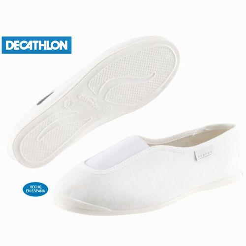 Domyos Chaussons De Gym À L'école Enfant Blanc Rythm 300. By Decathlon
