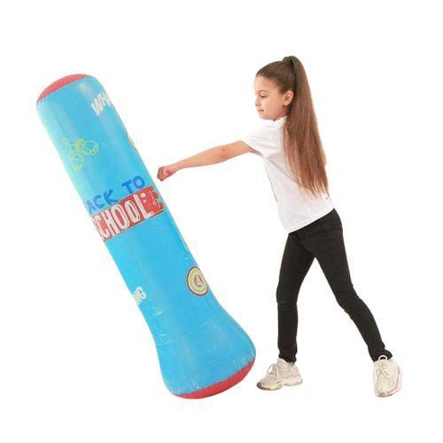 Louna Sac de boxe gonflable pour enfant - Bleu