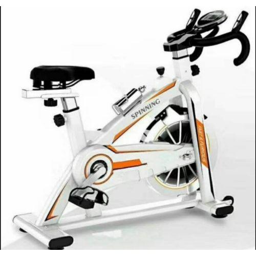 Vélo de fitness rotatif avec siège multi-réglable de grande taille
