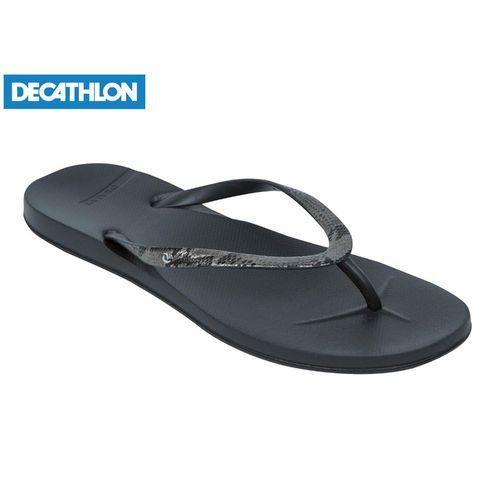 Olaian Tongs Femme 500 Noir Liz