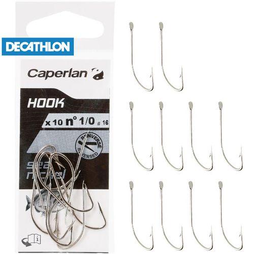 Caperlan Hameçon Simple Pêche en Mer Hook Sea Nickel By Decathlon