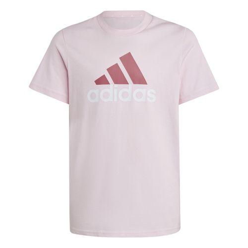 Adidas T-shirt enfant en coton à grand logo bicolore