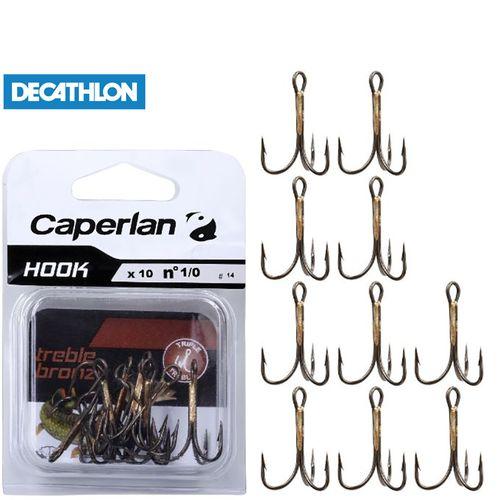 Caperlan Hame&ccedil;on Triple P&ecirc;che Hook Triple Bronze By Decathlon