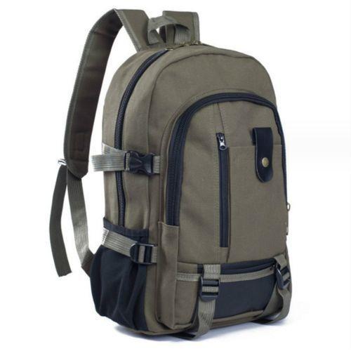 Sac à Dos Portable Pour Hommes Voyage Daypack Canvas Large