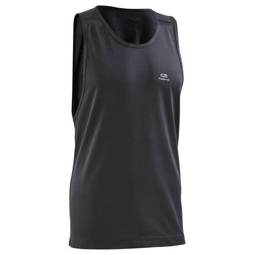 Kalenji DEBARDEUR RUNNING HOMME RESPIRANT KALENJI DRY NOIR by Decathlon