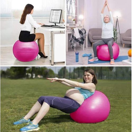 Ballon yoga d'exercice épais anti-éclatement pour femmes enceintes