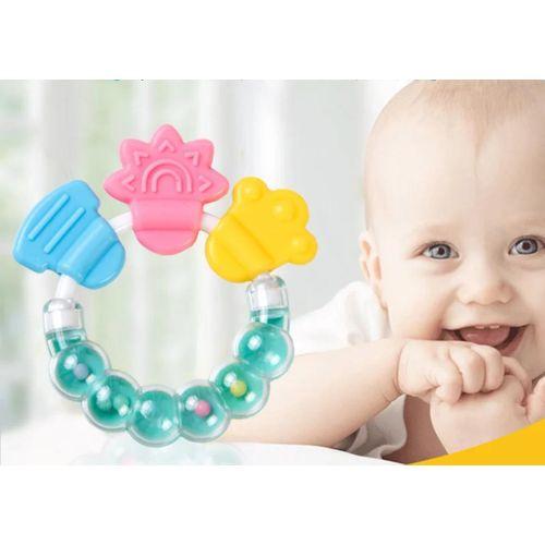 Anneau de dentition durable en silicone _unisexe